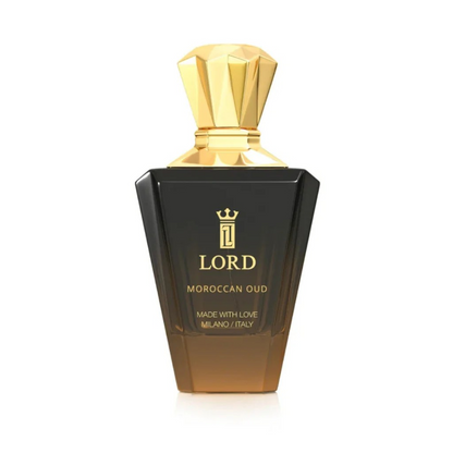 LORD MILANO MOROCCAN OUD EAU DE PARFUM UNISEX 100ML 3.4FLOZ IN DELUXE LUXURY BLACK WOODBOX