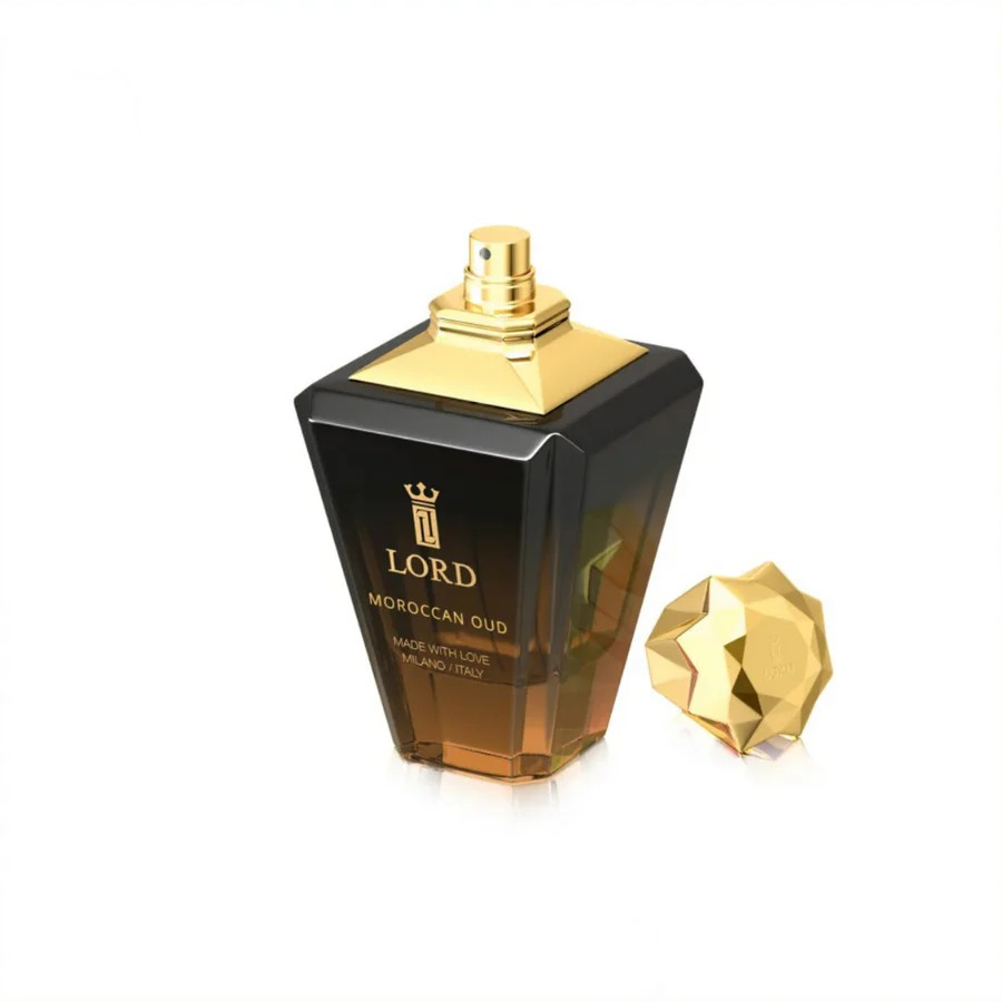 LORD MILANO MOROCCAN OUD EAU DE PARFUM UNISEX 100ML 3.4FLOZ IN DELUXE LUXURY BLACK WOODBOX