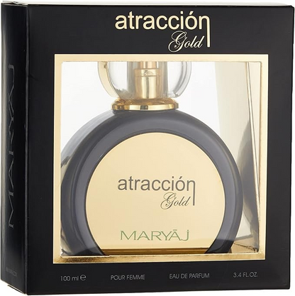 Maryaj Atraccion Gold Pour Femme  Eau De Parfum 100ml 3.4FLOZ