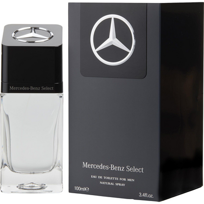 MERCEDES BENZ SELECT EAU DE TOILETTE FOR MEN 100ML 3.4FLOZ