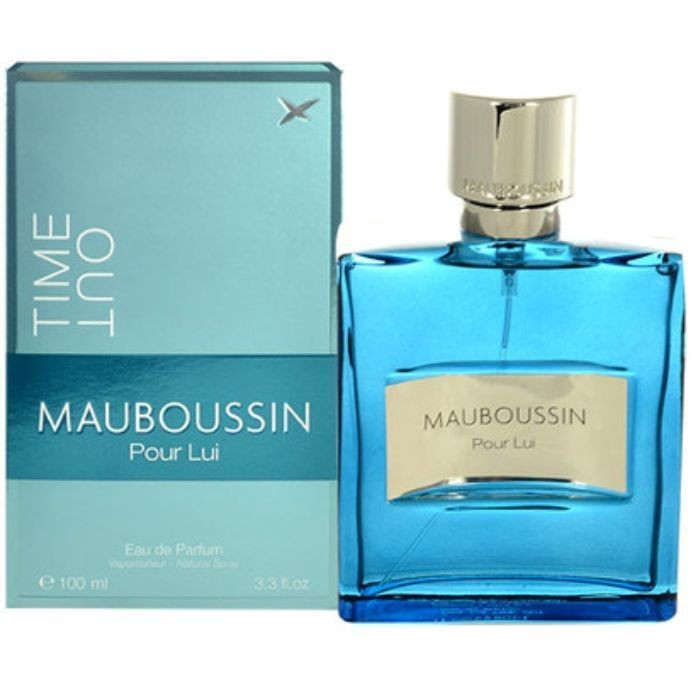 Mauboussin Pour Lui Time Out FOR MEN EAU DE PARFUM 100Ml 3.4 FL OZ