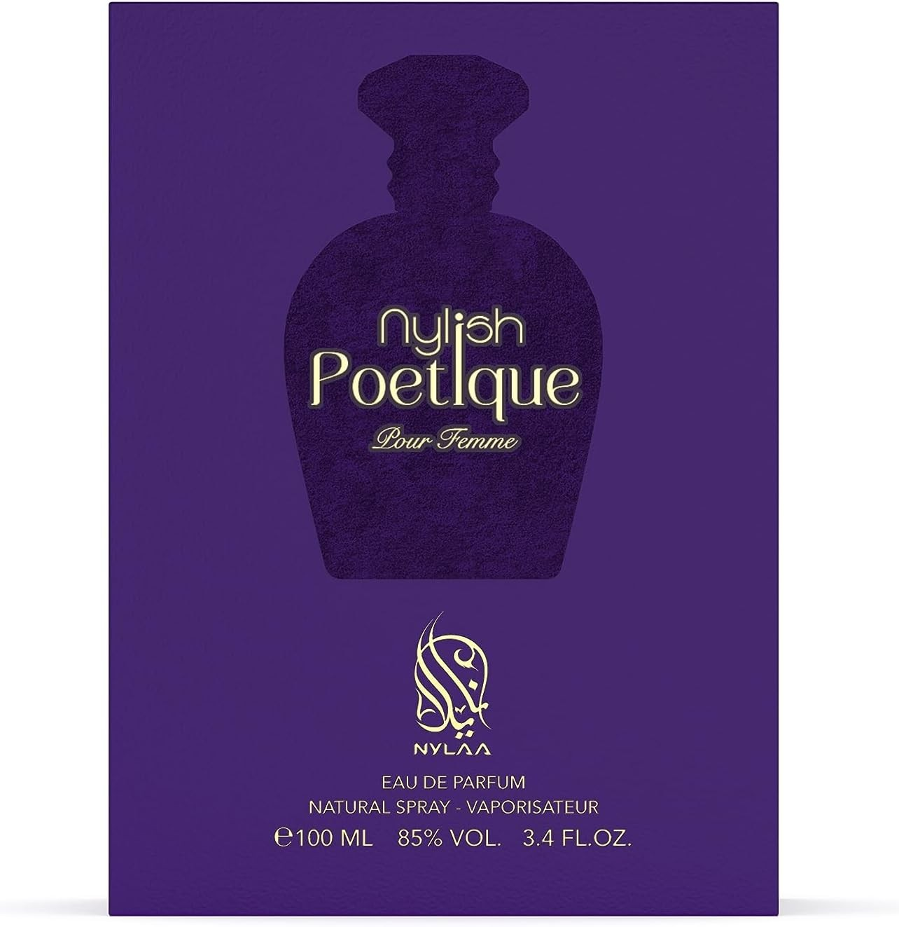 Nylaa NYLISH POETIQUE POUR FEMME Eau de Parfum For Women 100ML 3.4 FL OZ