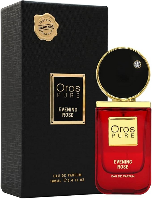 Armaf New Luxury Perfumes Oros Pure For Woman Evening Rose 100ml Eau De Parfum, perfume for women, fragrance
