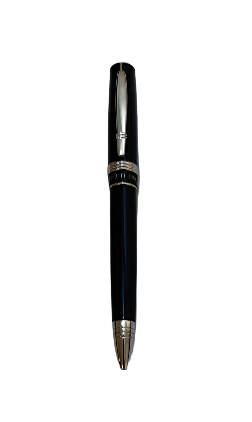 Chrruti 1881 luxury ballpoint pen black silver elegant limited edition new