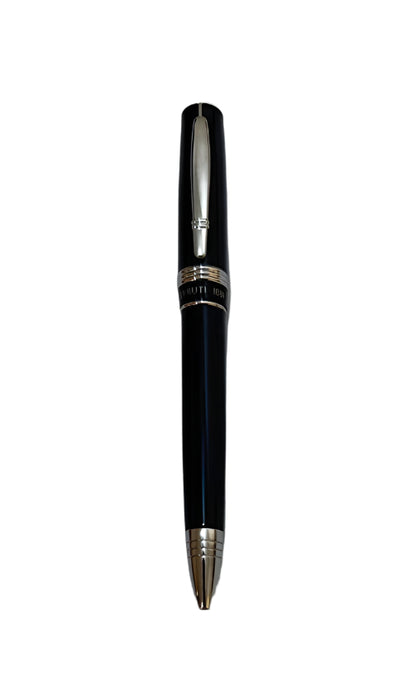 Chrruti 1881 luxury ballpoint pen black silver elegant limited edition new