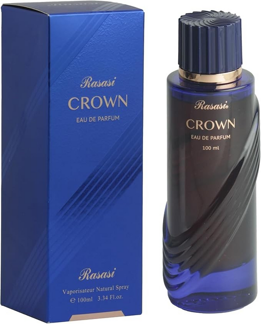 Rasasi CROWN BLUE pour femme Eau De Parfum For Women 100ml 3.4 fl oz