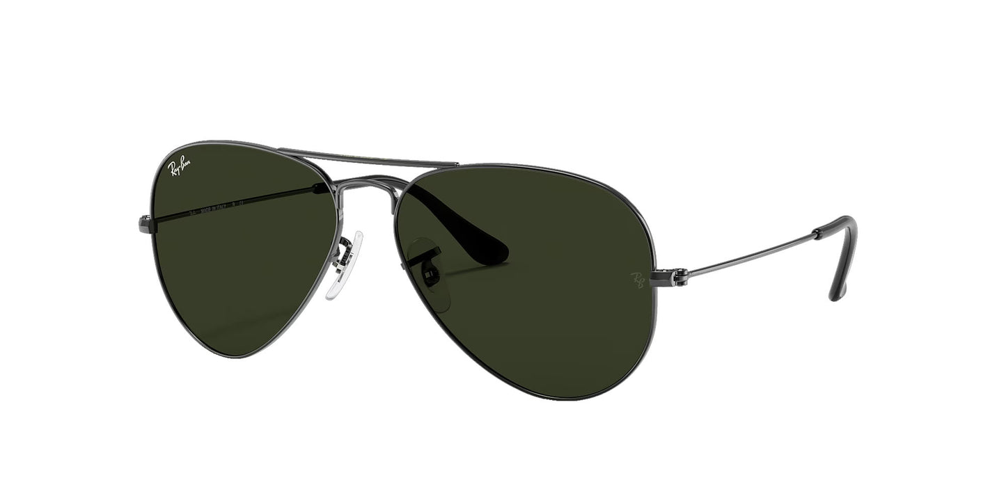 Ray-Ban RB3025 W0879 58 Aviator unisex Metal Frame Sunglass Original Made in Italy