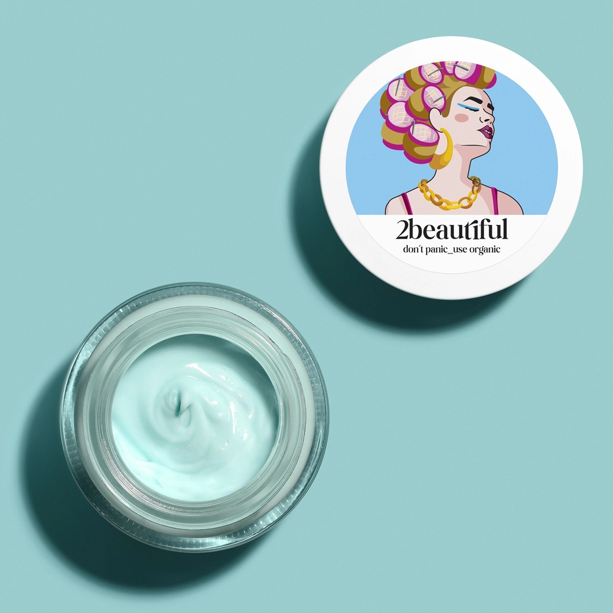 2beautiful SMOOTHING FACE MASK WITH SWEET ALMOND OIL 50ML