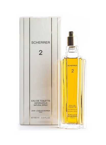 SCHERRER 2 BY Jean Louis Scherrer Eau de toilette 100ml 3.4 fl oz natural spray