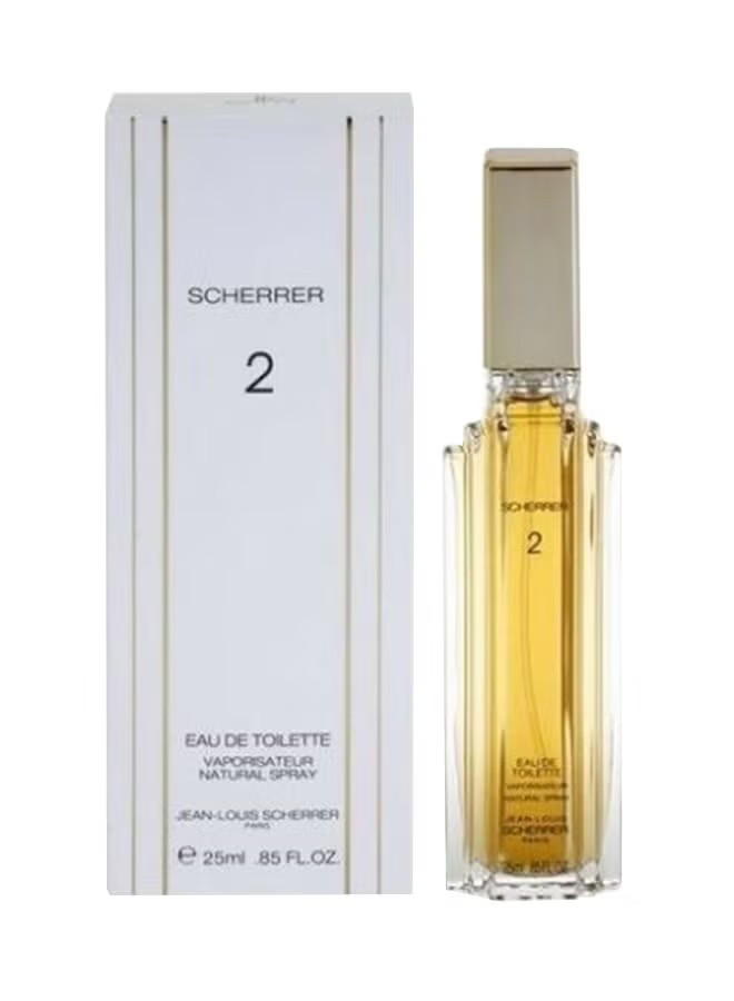 SCHERRER 2 BY Jean Louis Scherrer Eau de toilette 100ml 3.4 fl oz natural spray