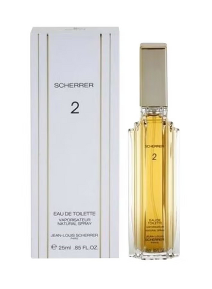SCHERRER 2 BY Jean Louis Scherrer Eau de toilette 100ml 3.4 fl oz natural spray