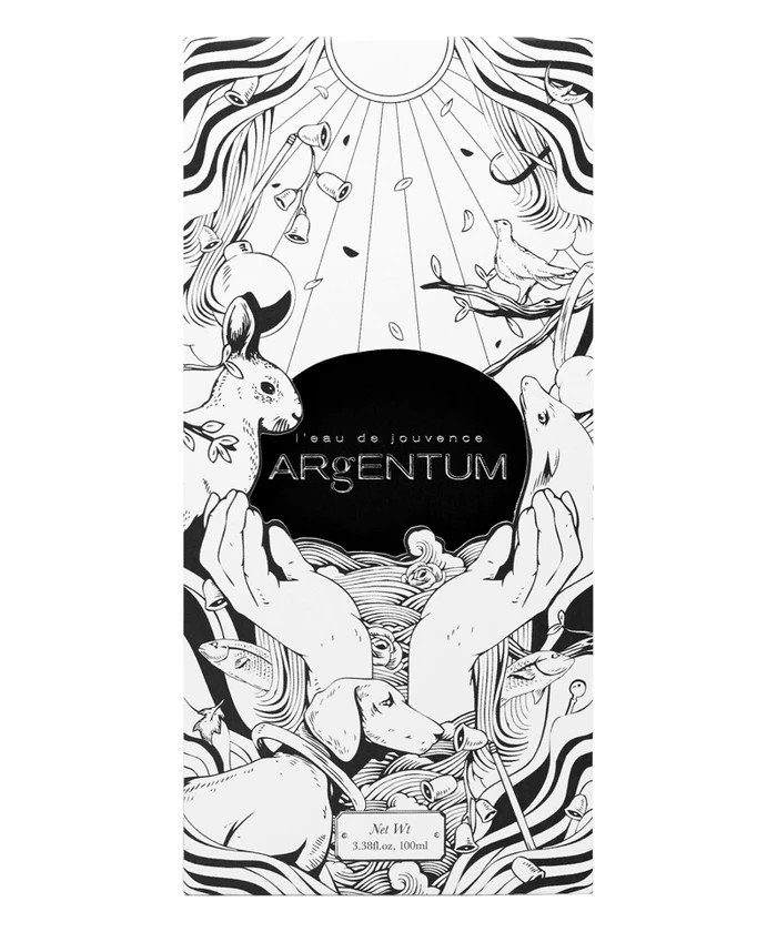 ARGENTUM SOOTHING SILVER TONIC WATER ALL SKIN TYPE AND AGES FACE AND NEXK  100ML