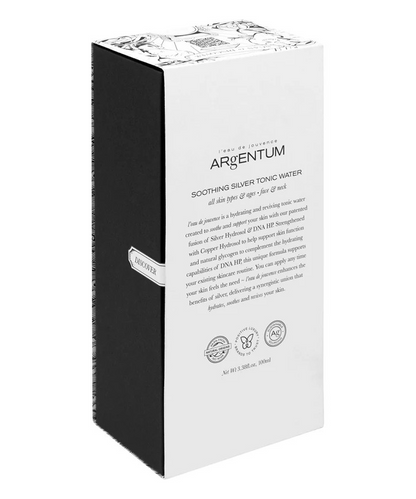 ARGENTUM SOOTHING SILVER TONIC WATER ALL SKIN TYPE AND AGES FACE AND NEXK  100ML