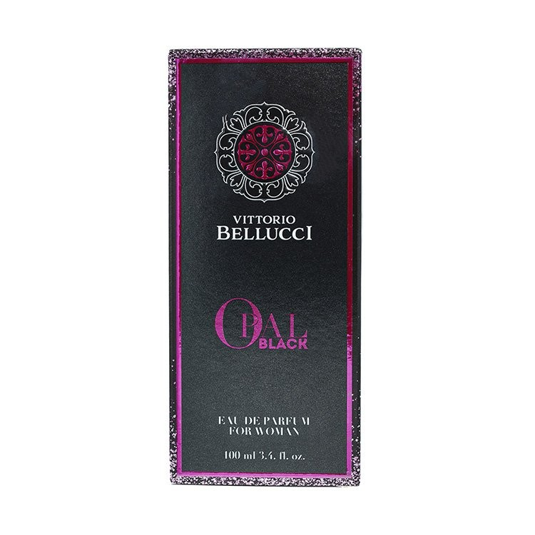 VITTORIO BELLUCCI OPAL BLACK  EAU DE PARFUM FOR HER 100ML 3.4FLOZ