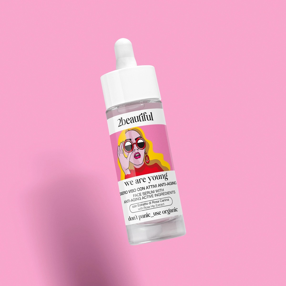 2beautiful WE ARE YOUNG FACE SERUM WITH ANTI-AGING ACTIVE INGREDIENTS WITH ROSA HIP EXTRACT 30ML