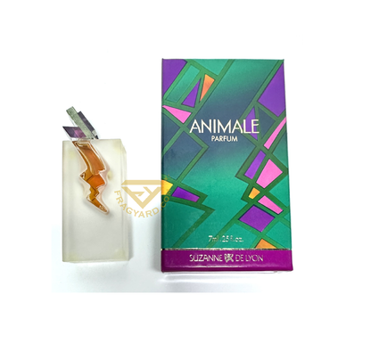 ANIMALE PARFUM BY SUZANNE DELYON 7ML .25FLOZ ORIGINAL RARE PARFUM NEW ITEM
