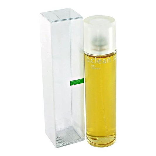 B Clean Soft By UNITED COLORS OF BENETTON For Women 100ml  Eau De Toilette Spray 3.3oz