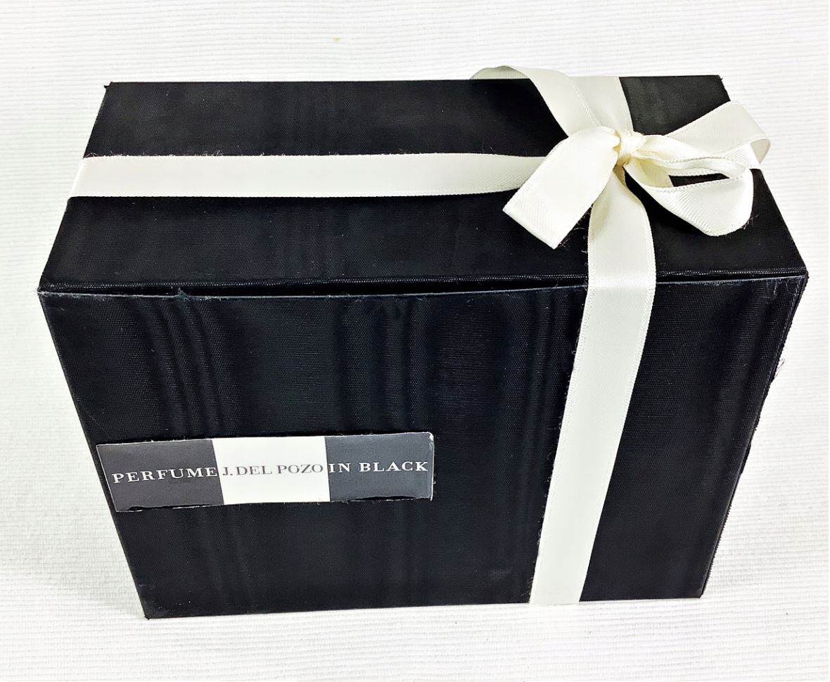 J. DEL POZO IN BLACK PARFUM SPRAY FOR WOMEN 1.7 Oz / 50 ml limited edition