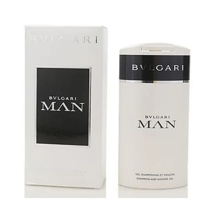 BVLGARI MAN SHAMPOO & SHOWER GEL 200ML 6.8 FL OZ