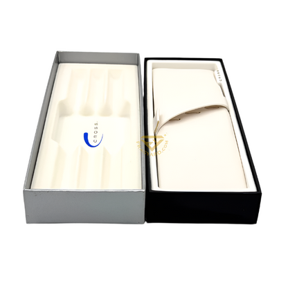 Cross H652 Townsend Sterling Silver plated Ballpoint Pen New with luxury box Original Guarantee