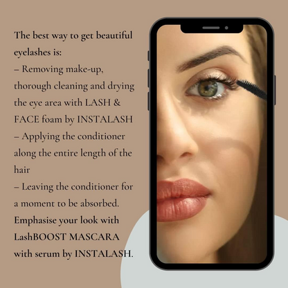 INSTALASH LashBOOST Eyelash Growth Serum | Advanced Eyelash Enhancing Serum Eyelash Treatment Helps Boost Lash Length, Volume in & Definition