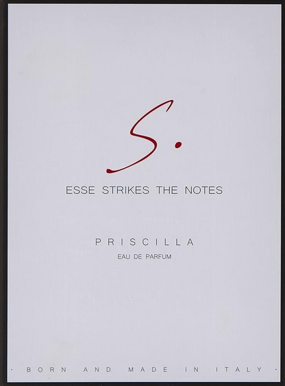 Esse Strikes The Notes S. Priscilla Eau De Parfum For Women, 100 ml 3.4floz