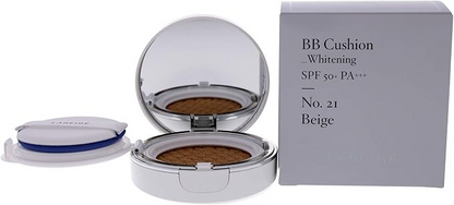 Laneige BB Cushion Whitening SPF 50+ PA+++ No21 Natural Beige for Women - 2 x 0.5 oz/ 15g