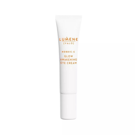 Lumene valo Nordc-c Glow Awakening Eye Cream With vitamin c & Arctic Cloudberry all skin types 15ml