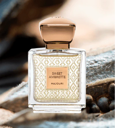 MAJOURI SWEET AMBRETTE EAU DE PARFUM REFILLABLE BOTTLE 75ML UNISEX QUEST COLLECTION
