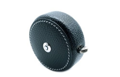 MONTBLANC LifeStyle accessories Measure tape ref 8720 black grained leather Model M28215