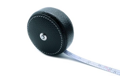 MONTBLANC LifeStyle accessories Measure tape ref 8720 black grained leather Model M28215