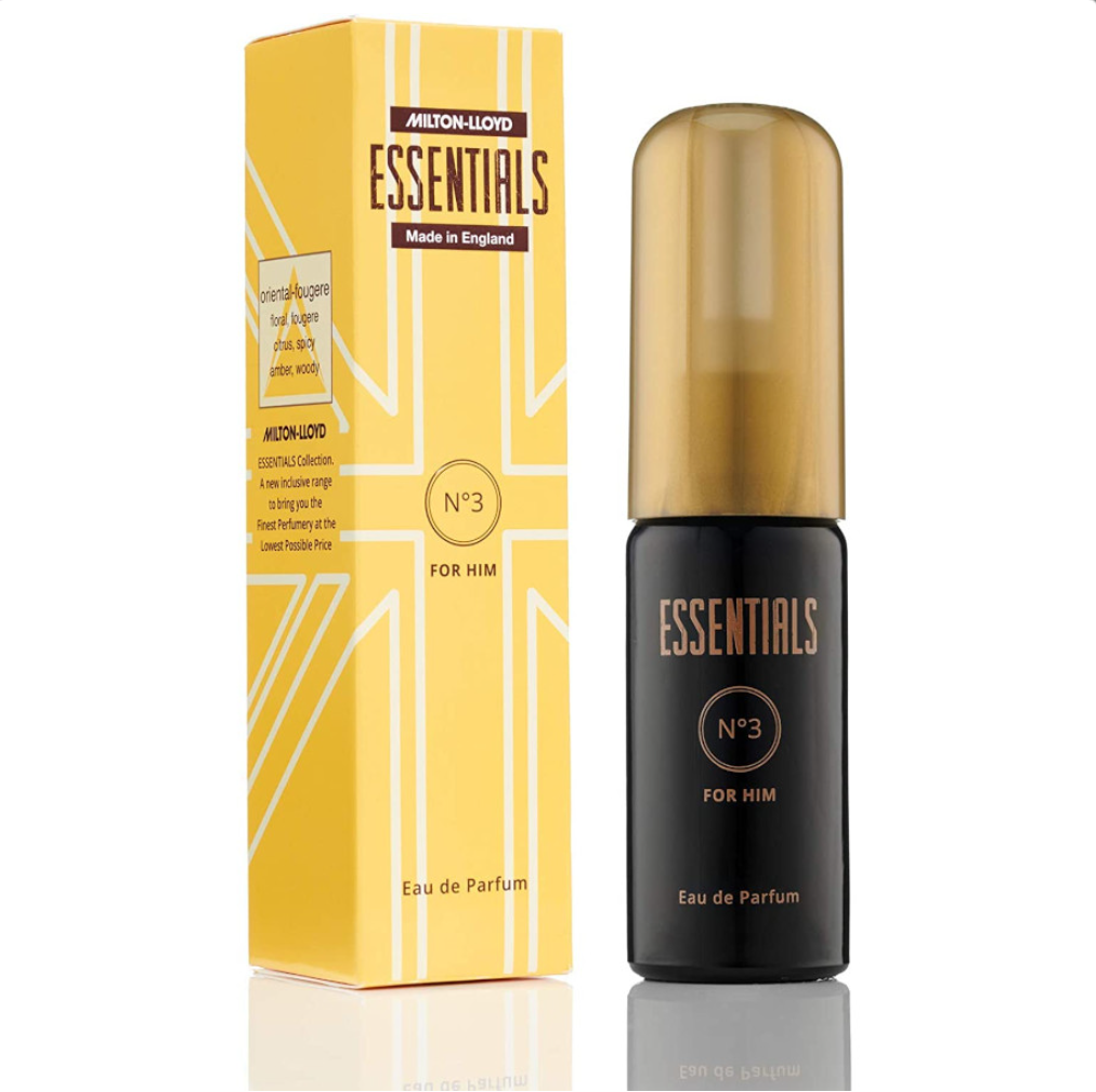 MILTON LLOYD  ESSENTIAL NO 3 FOR HIM 50ML 1.7 FL OZ