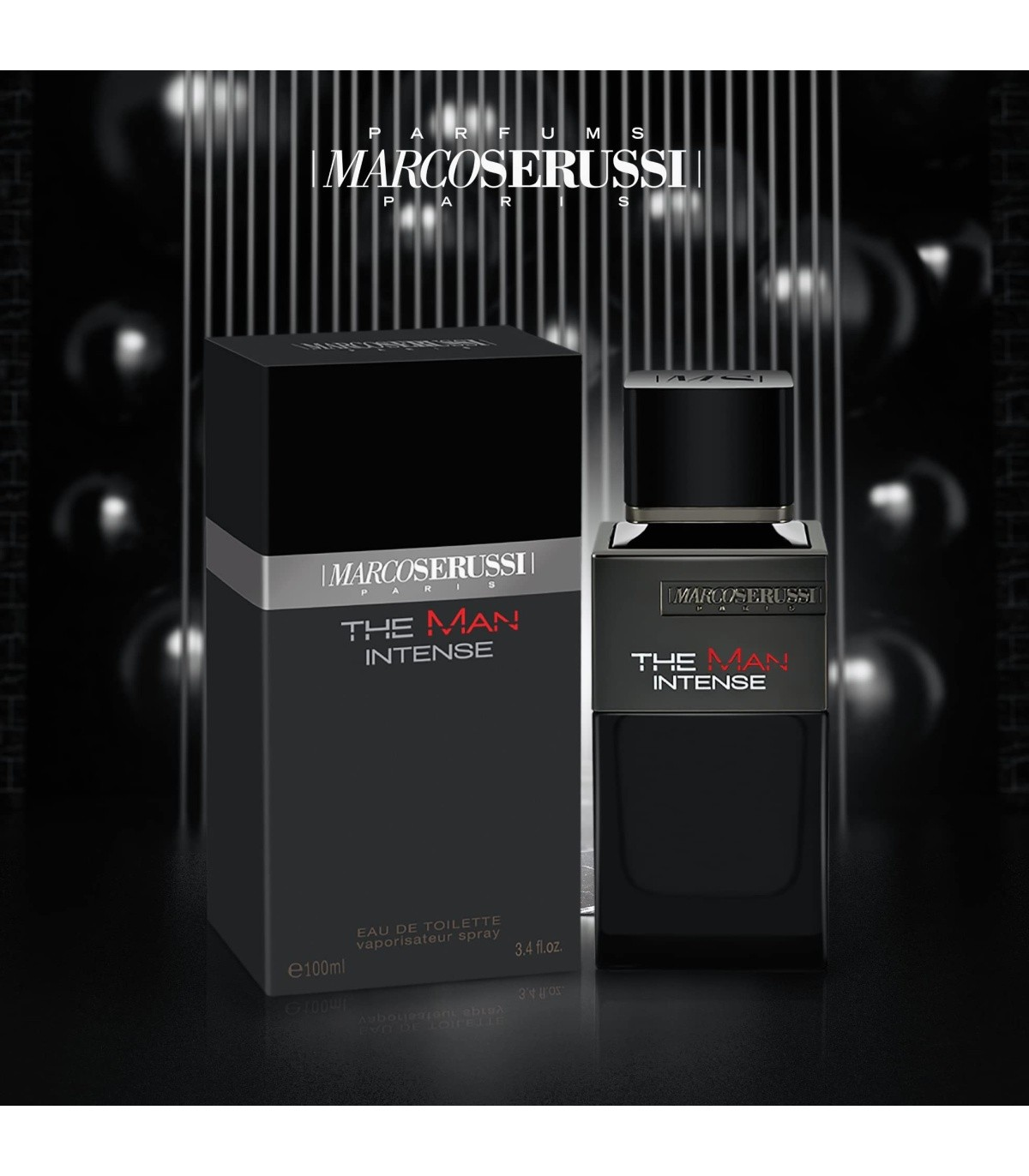 MarcoSerussi The Man INTENSE Eau De Toilette 100ML 3.4floz