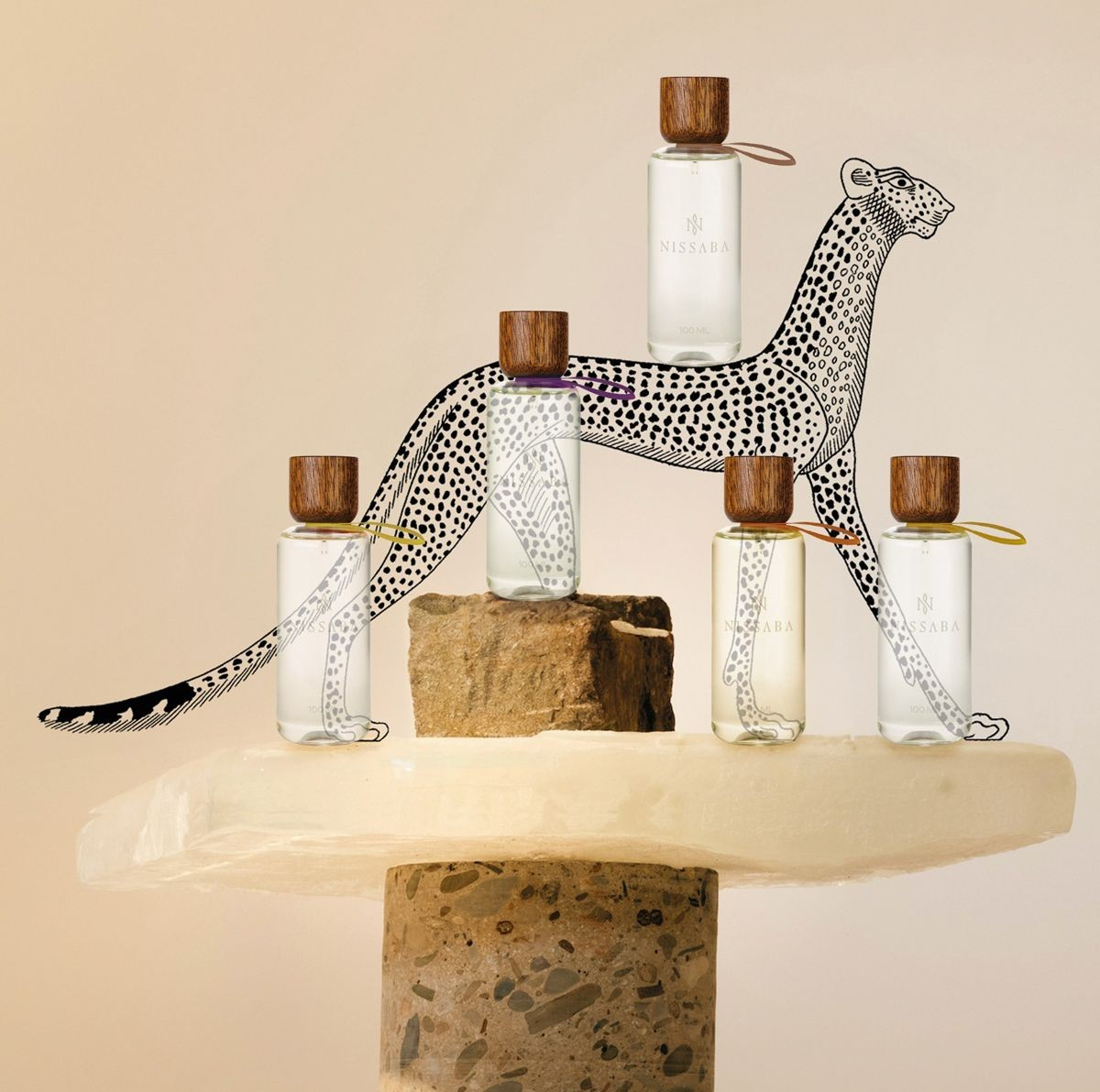 NISSABA DISCOVERY SET 5 X 1.5ML TOTAL 7,5ML EAU DE PRFUM