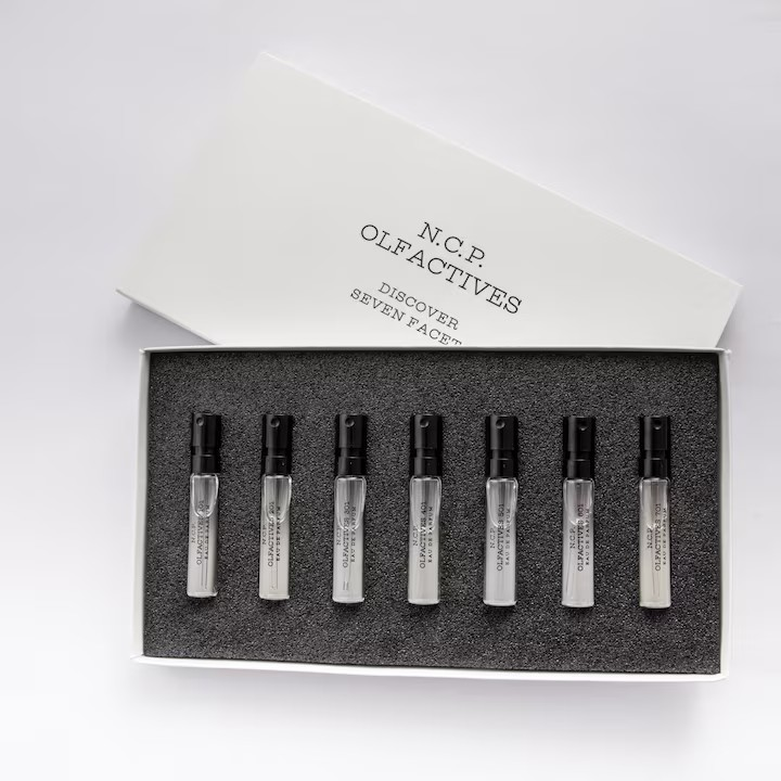 N.C.P. Olfactives Eau de Parfum, Seven Facets Discovery Kit, Unisex, 7 x 2 ml total 14ml