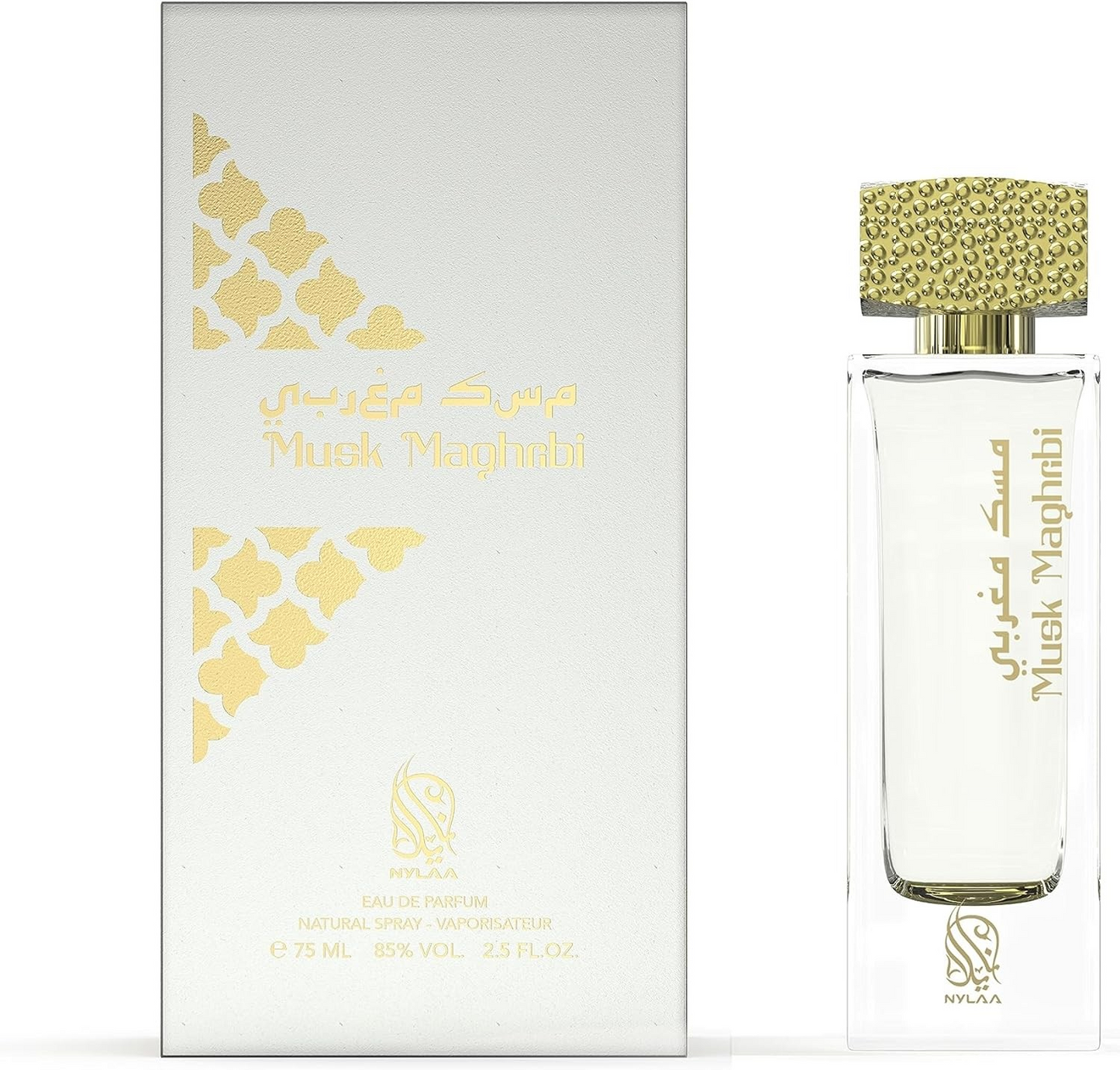 Nylaa Musk Maghribi Eau de Parfum For Men and Women (75 ml) by savia