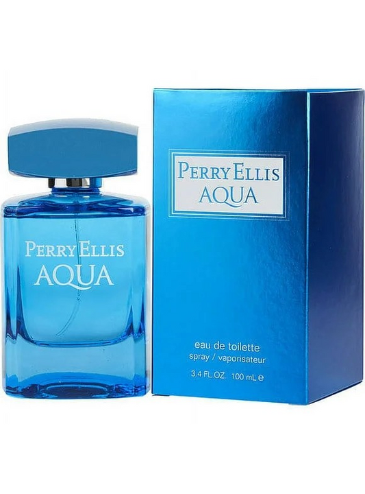Perry Ellis Aqua by Perry Ellis, 100ml 3.4 oz Eau De Toilette Spray for Men