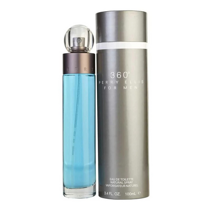 Perry Ellis 360 for men Eau de Toilette 100ml 3.4 fl oz natural spray