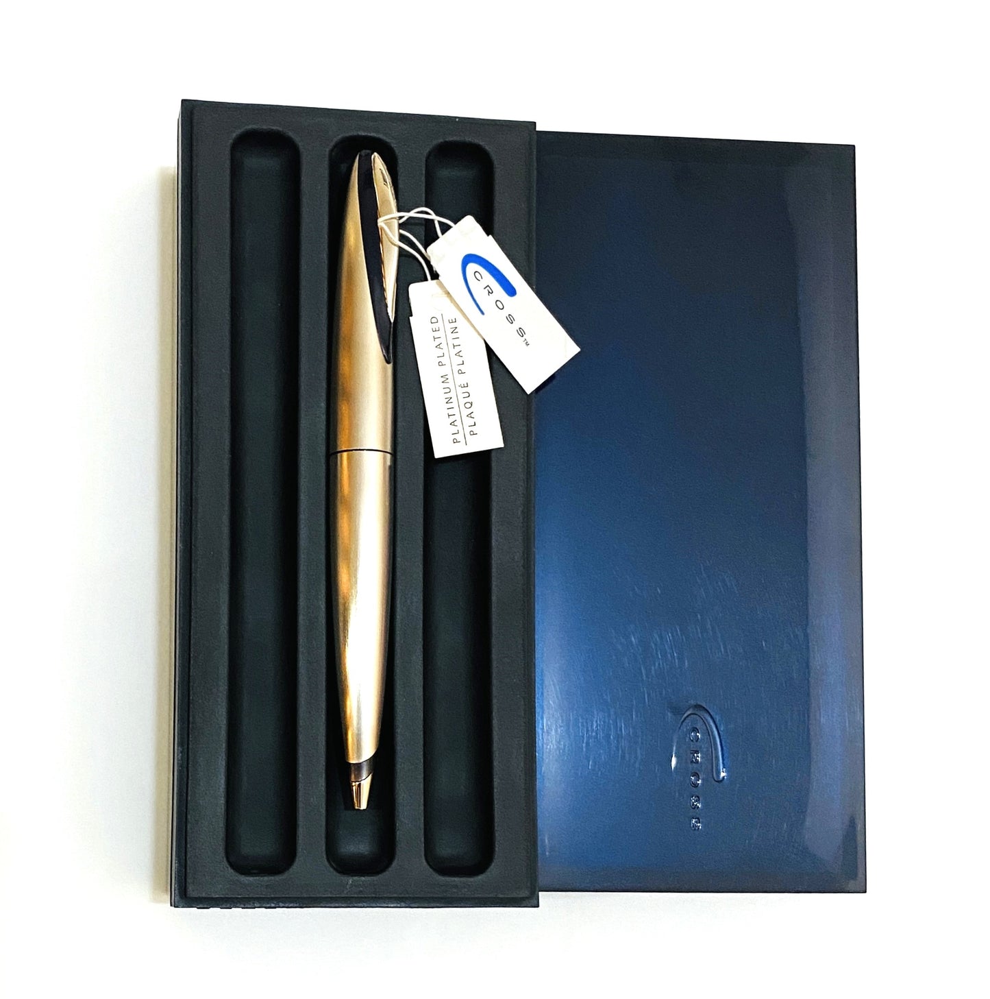 Cross Verve 0022-3 Platinum Plated luxury Ballpoint Pen with luxury box New original guarantee